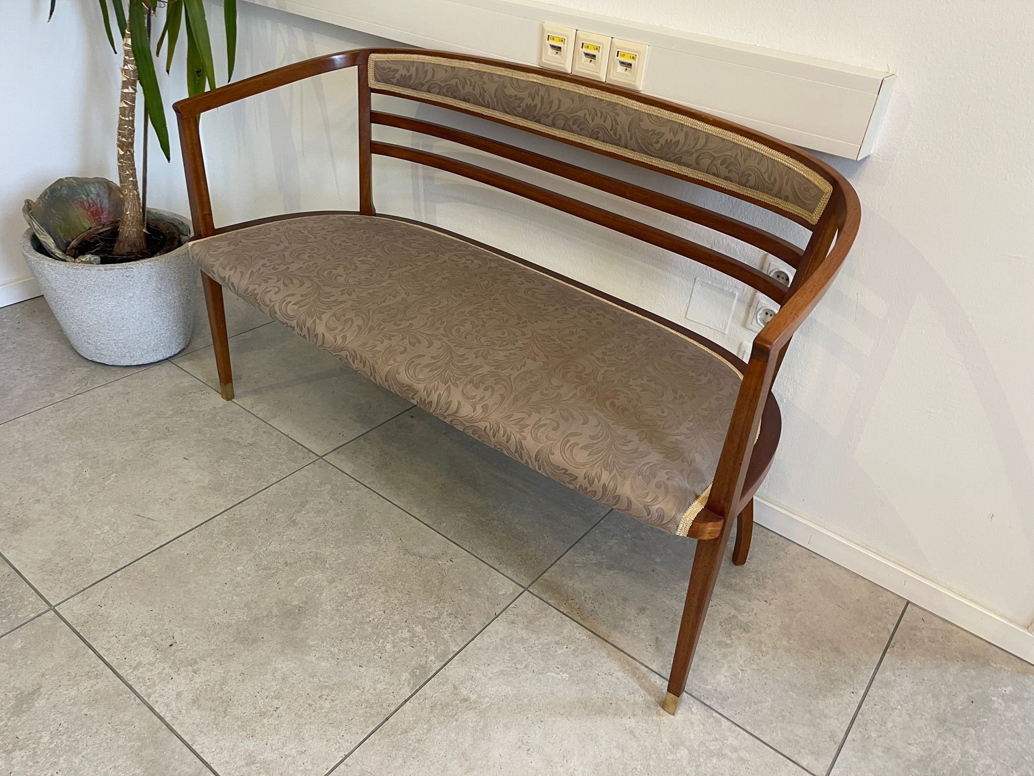 (SALE) Jugendstil  Sofa Restauriert DIWAN COUCH B1993