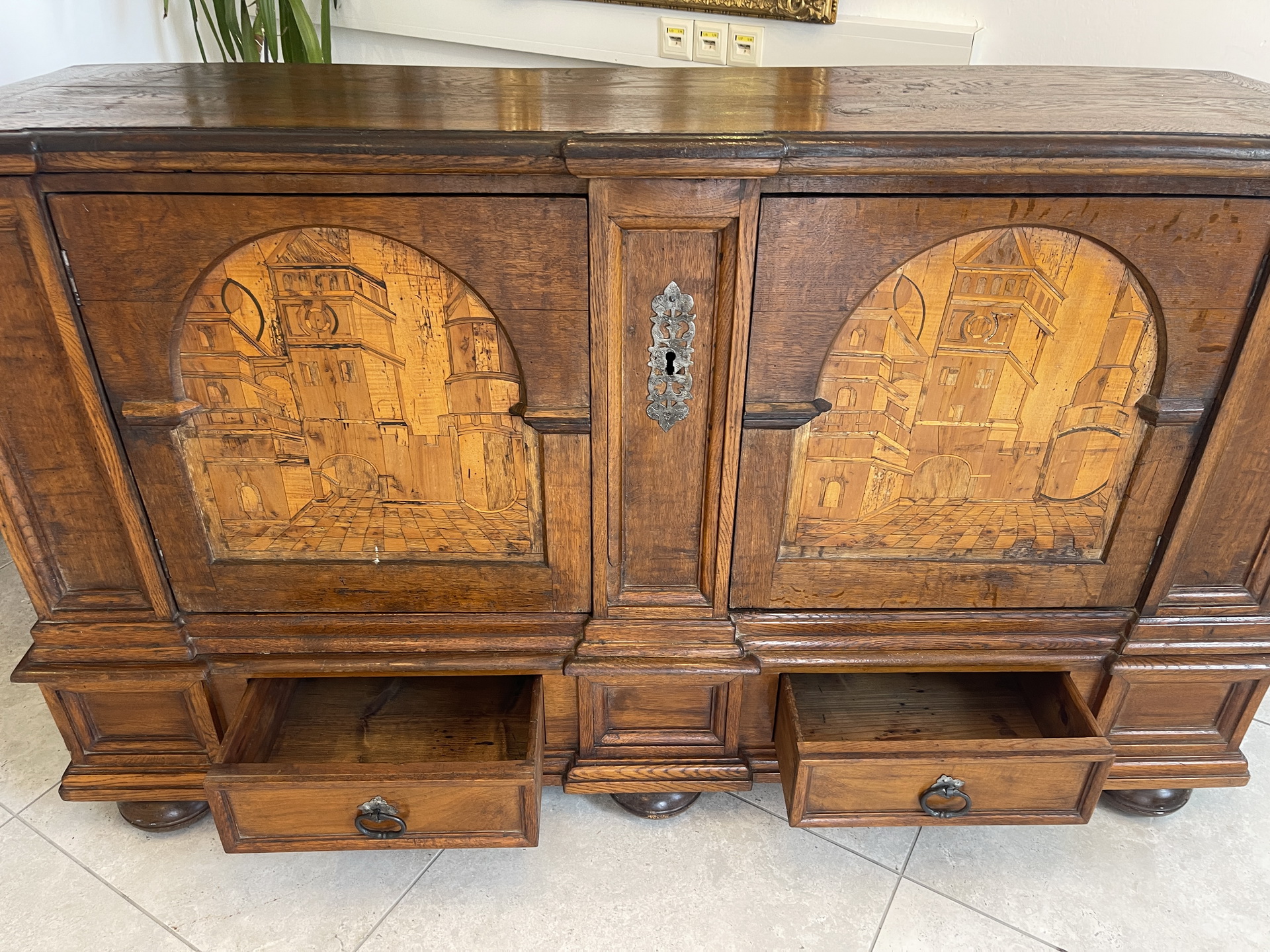 Sale Alte Biedermeier Truhe Bauerntruhe A4549