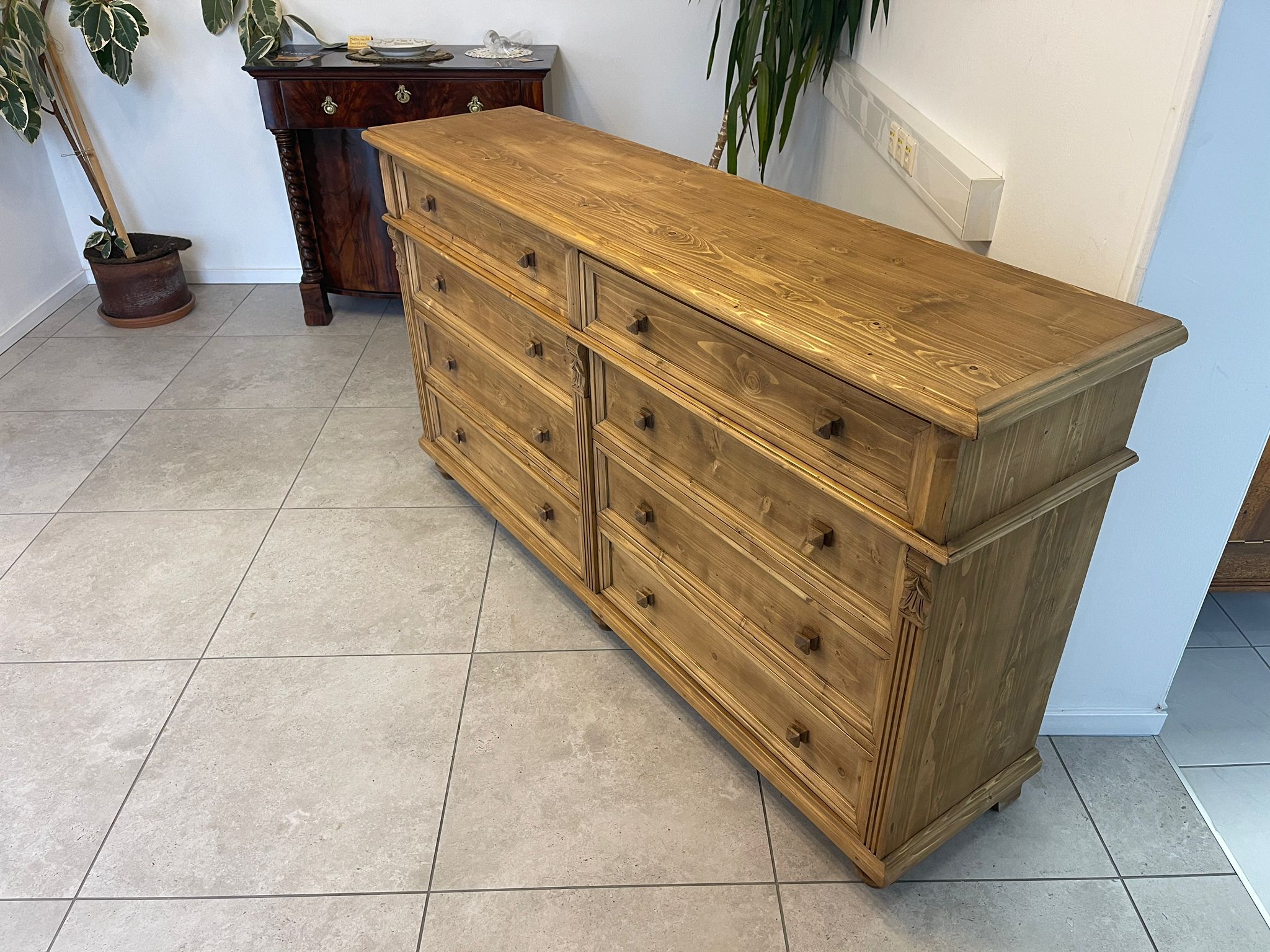 Apothekenschrank Ladenkommode Ladenschrank Gründerzeit A5007