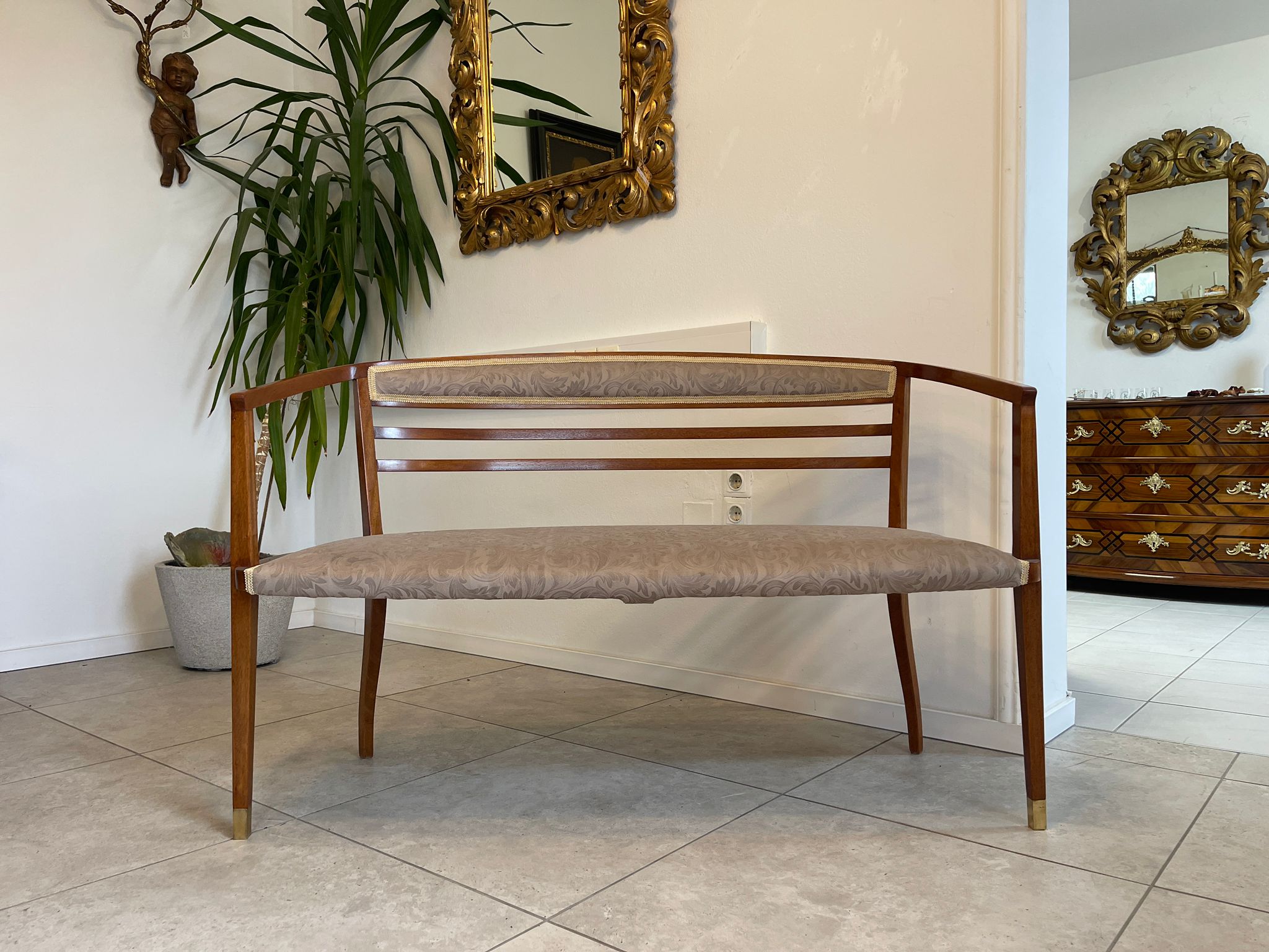 (SALE) Jugendstil  Sofa Restauriert DIWAN COUCH B1993