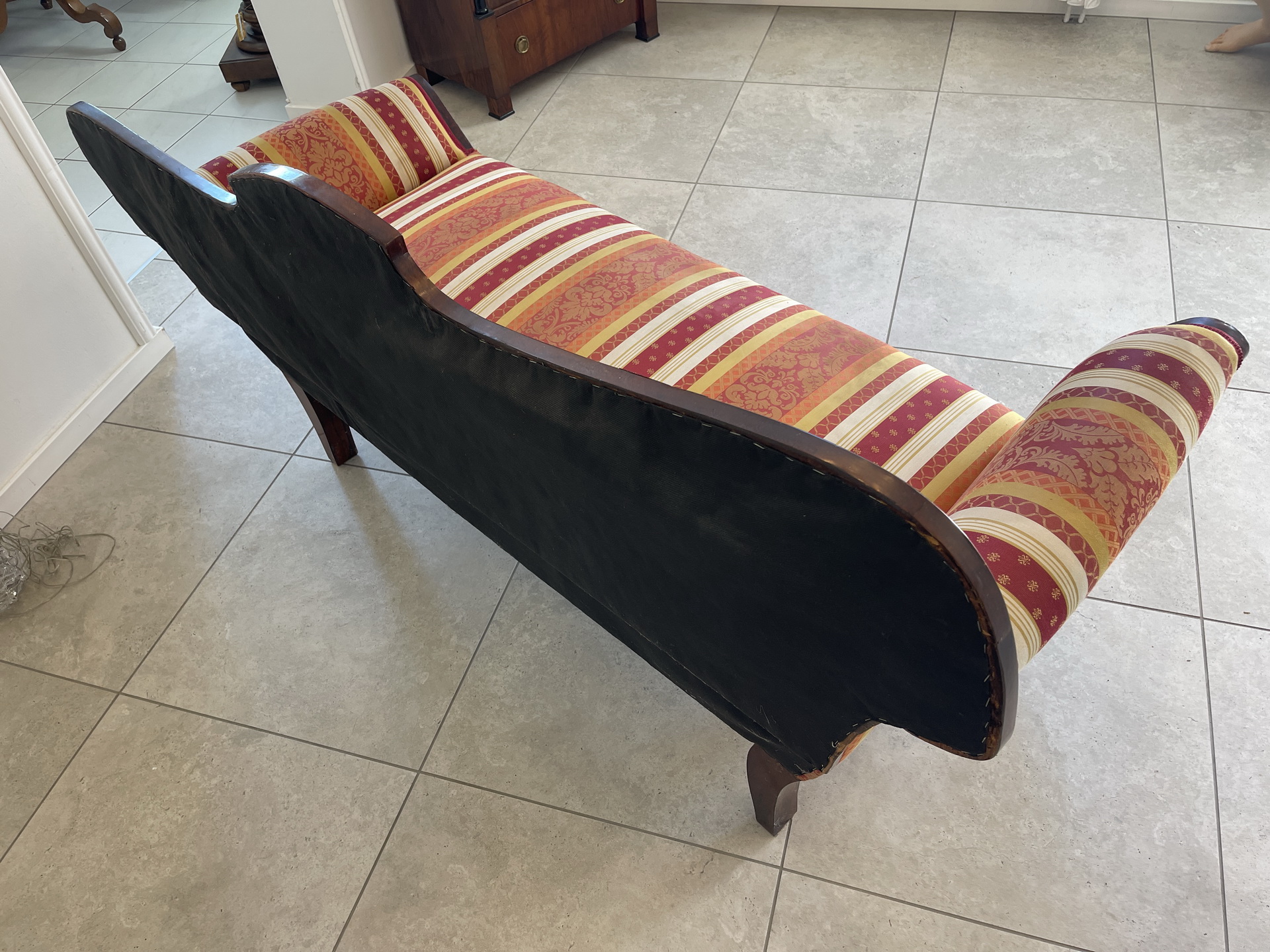 Biedermeier Sofa Diwan Couch Chaiselongue A4134