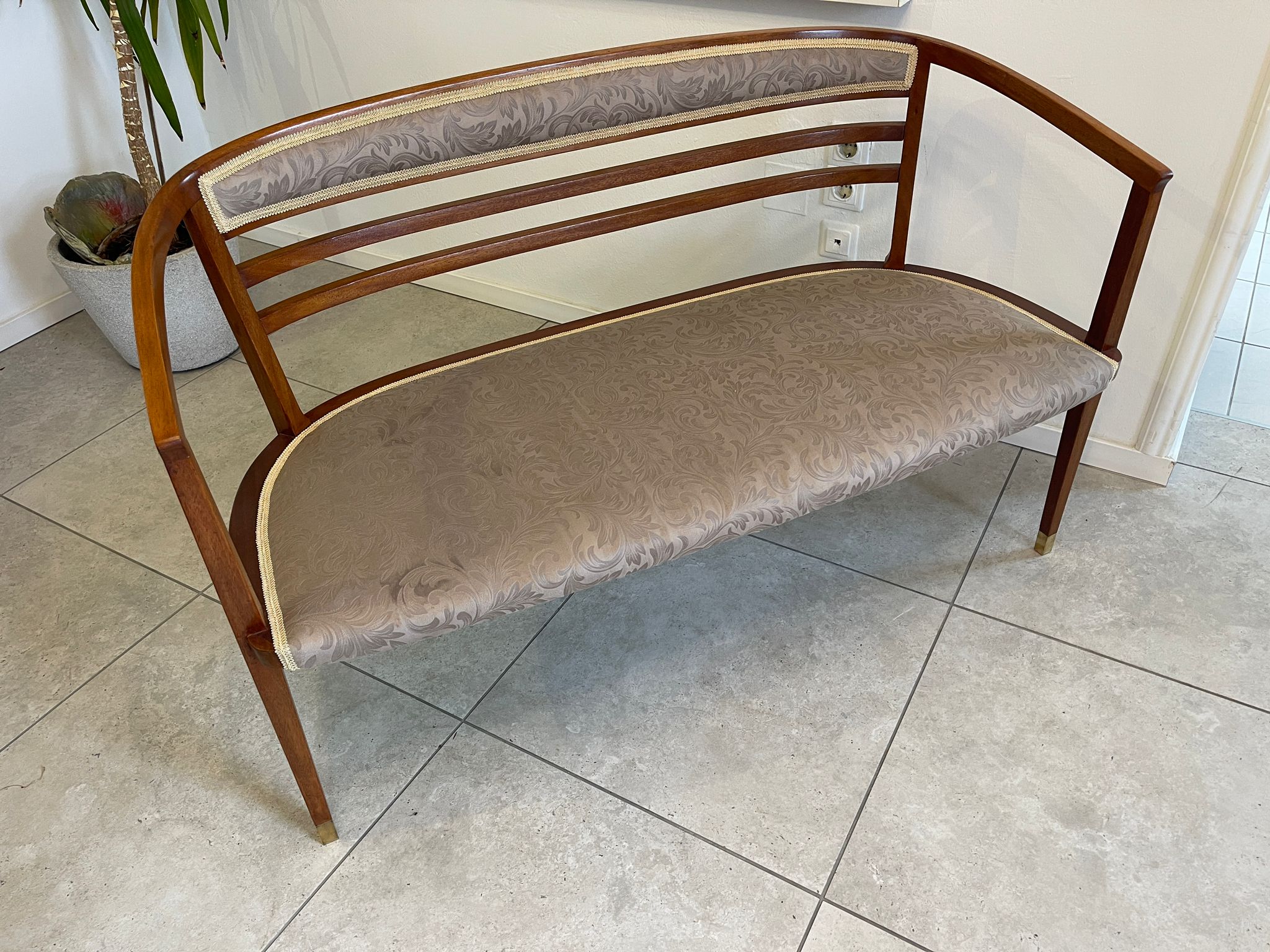 (SALE) Jugendstil  Sofa Restauriert DIWAN COUCH B1993