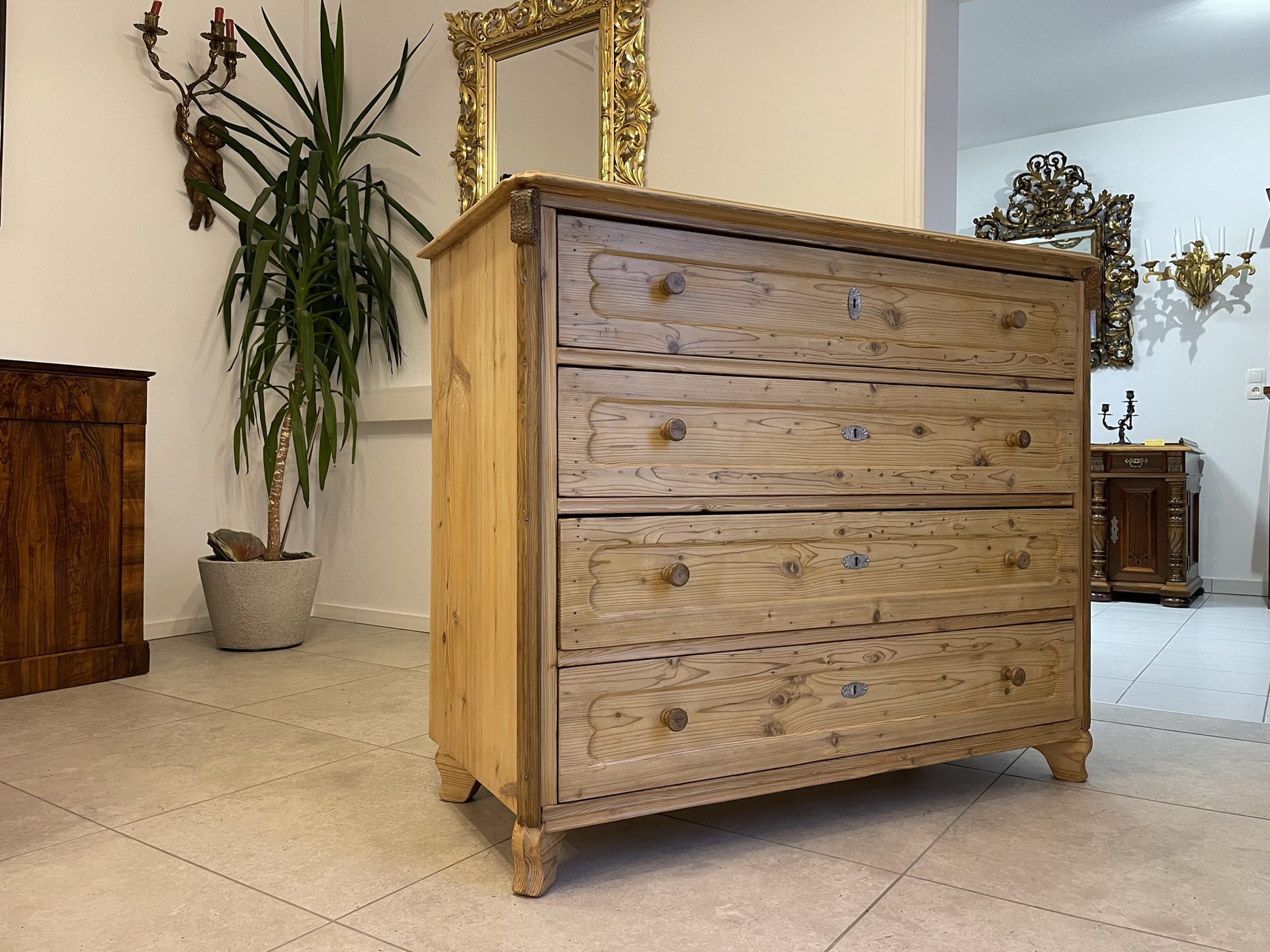 restaurierte Biedermeier Kommode Ladenkommode B1074