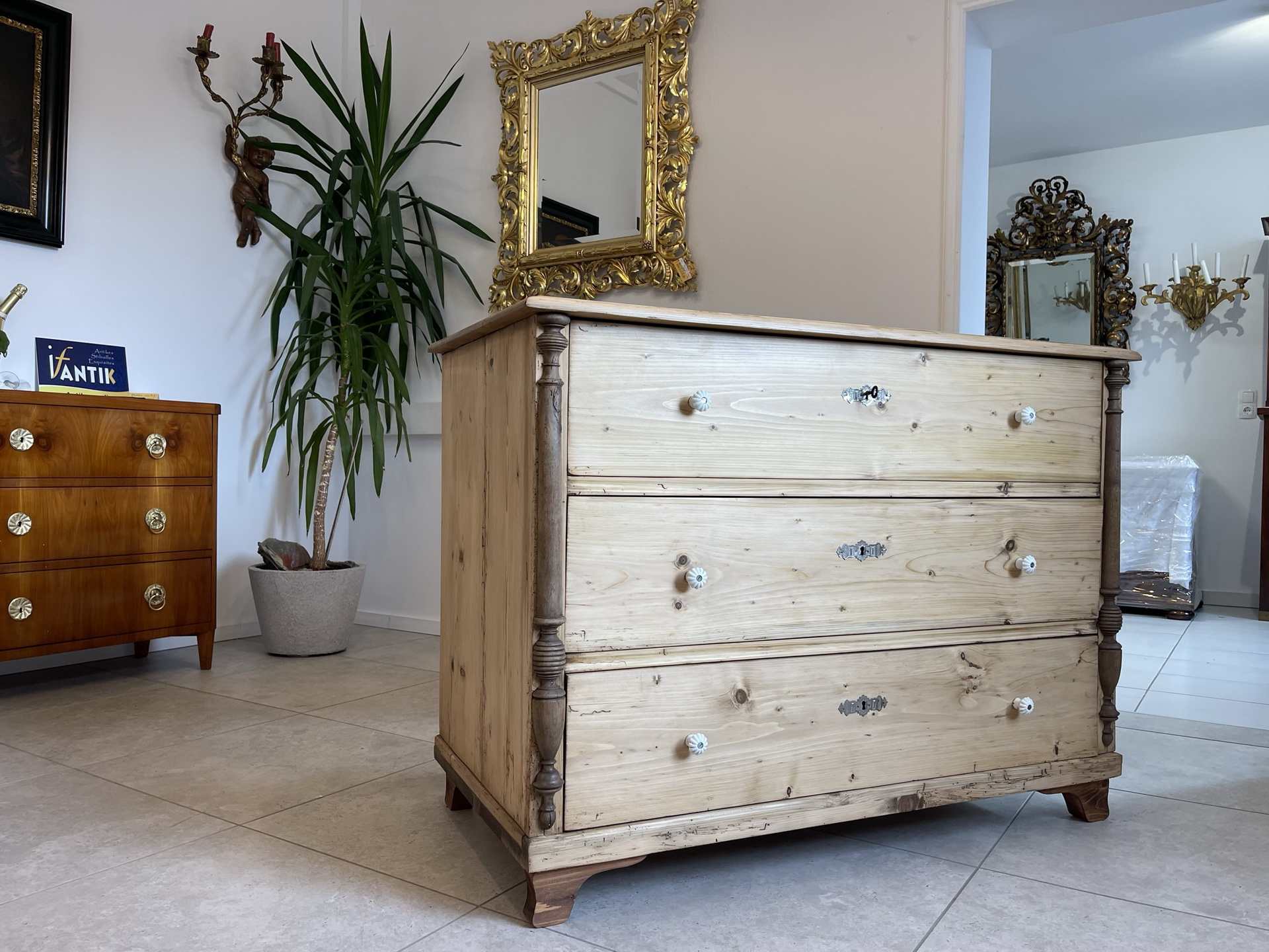 restaurierte Biedermeier Kommode Ladenkommode B1231