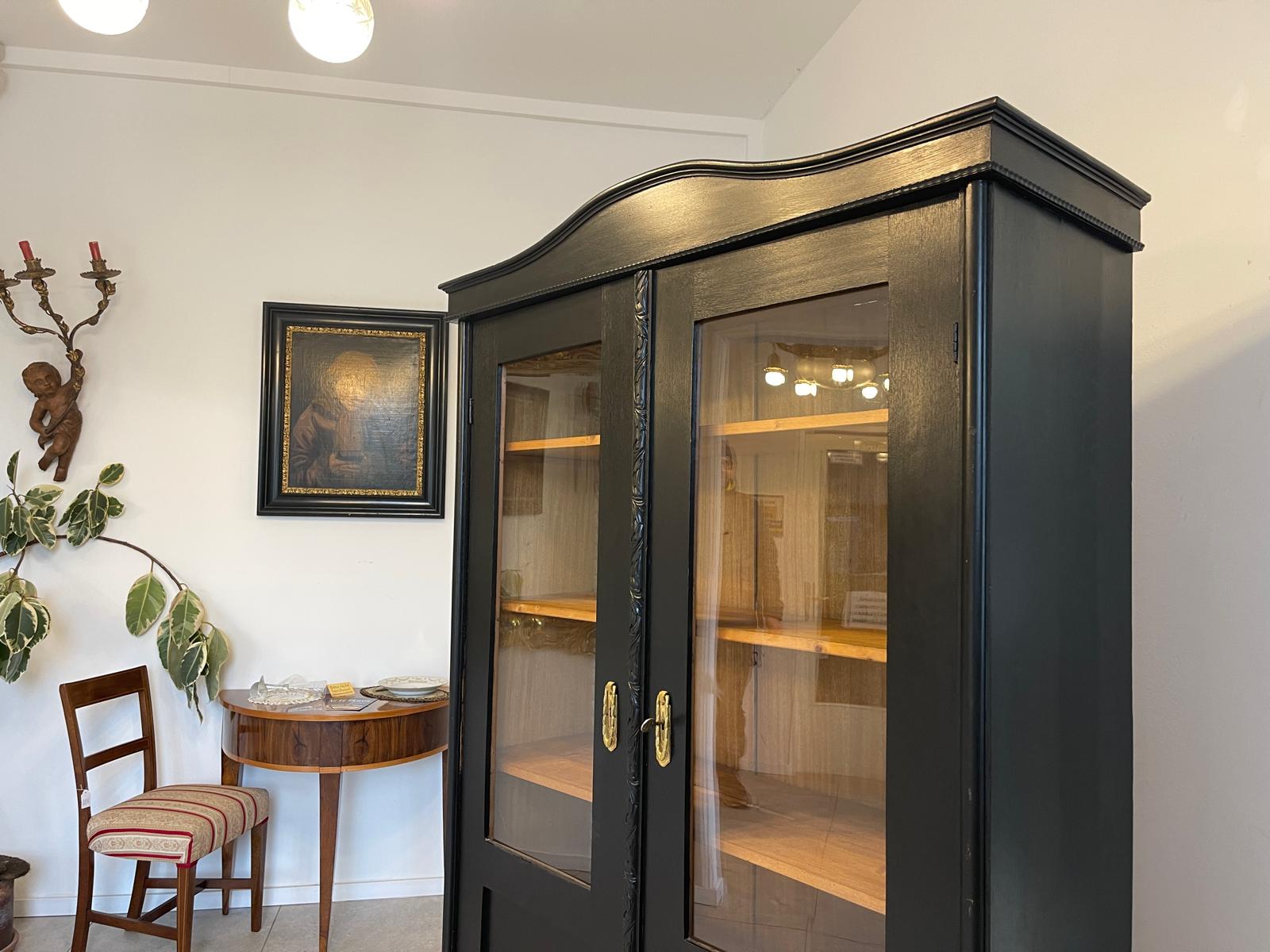 Sale Jugendstil Vitrine / Bücherschrank/ Antiquität E1030