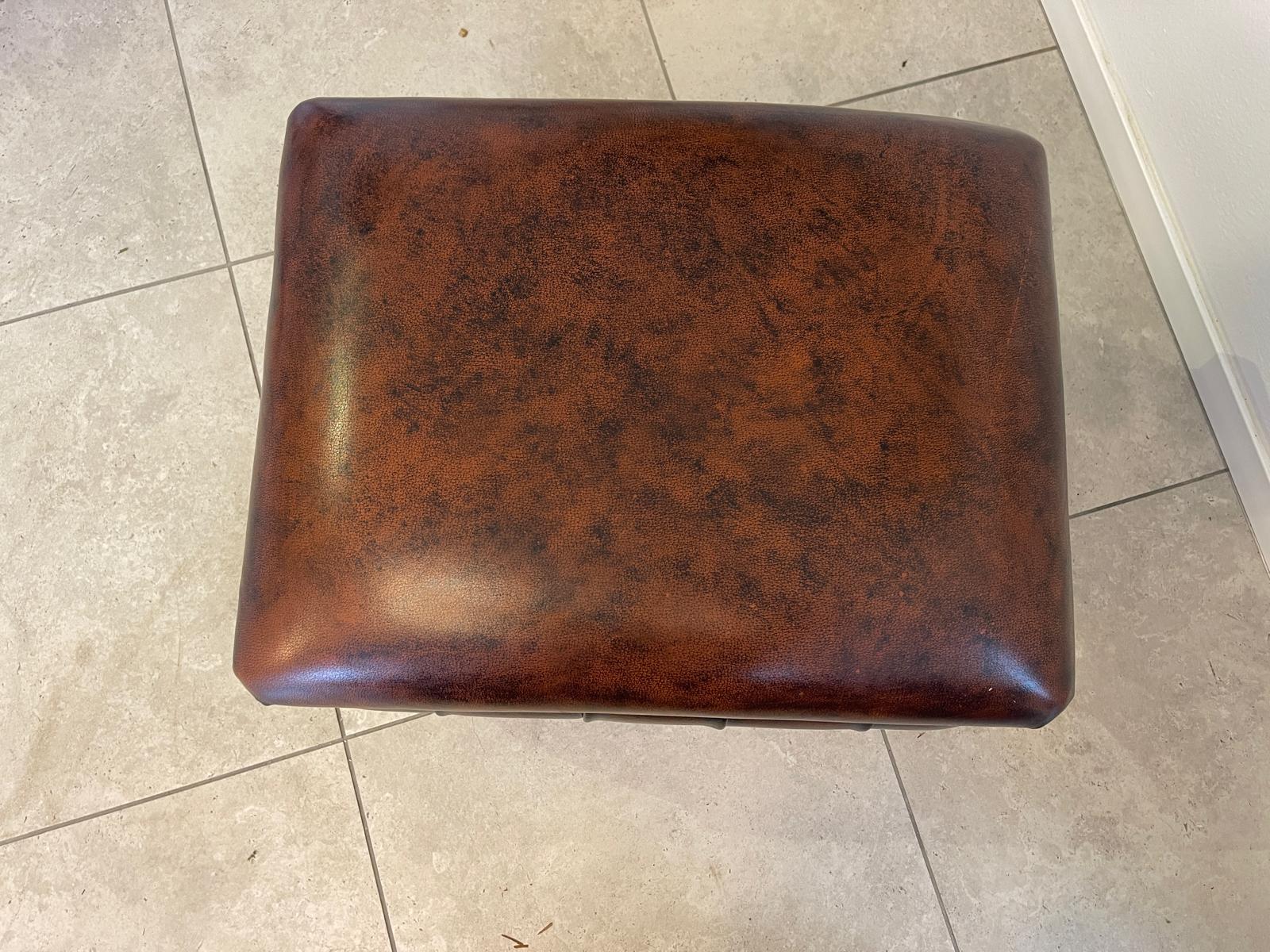 Exclusiver Chesterfield Hocker Traum Neuwertig E1033 