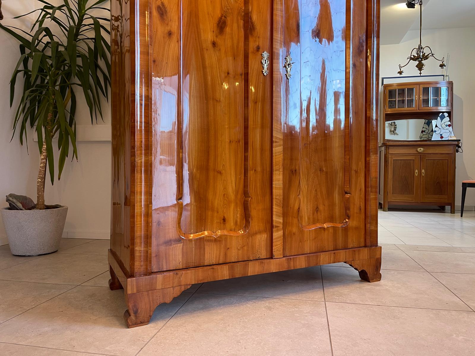 Sale Original Biedermeier Schrank Kasten Restauriert Kirschholz A5109