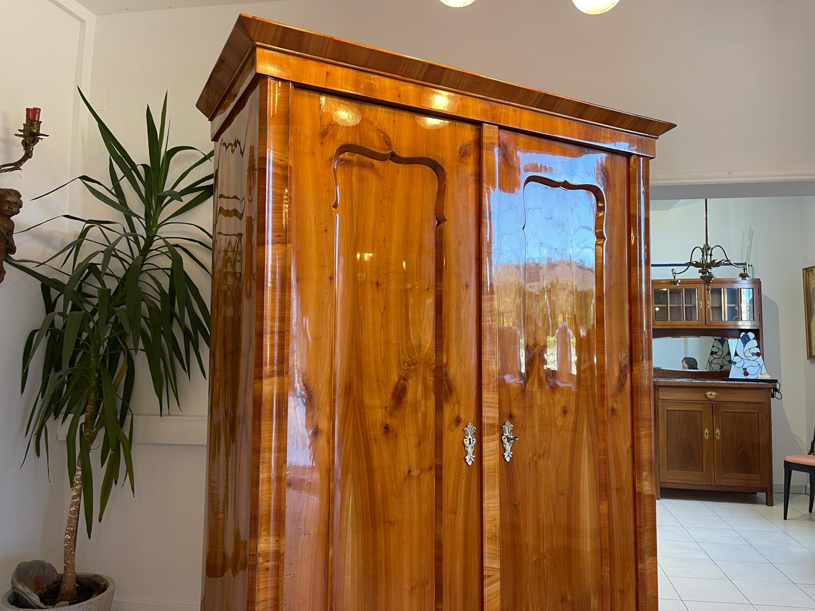 Sale Original Biedermeier Schrank Kasten Restauriert Kirschholz A5109