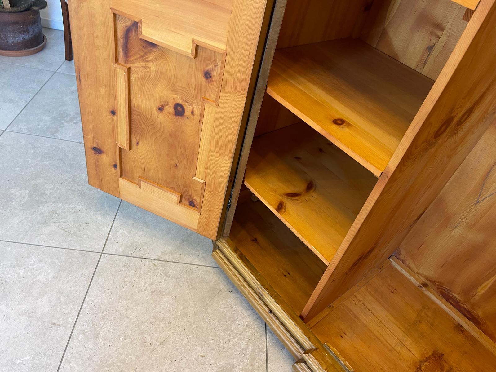 Zirbenholz Schrank Kasten Bauerschrank Kleiderkasten G1096