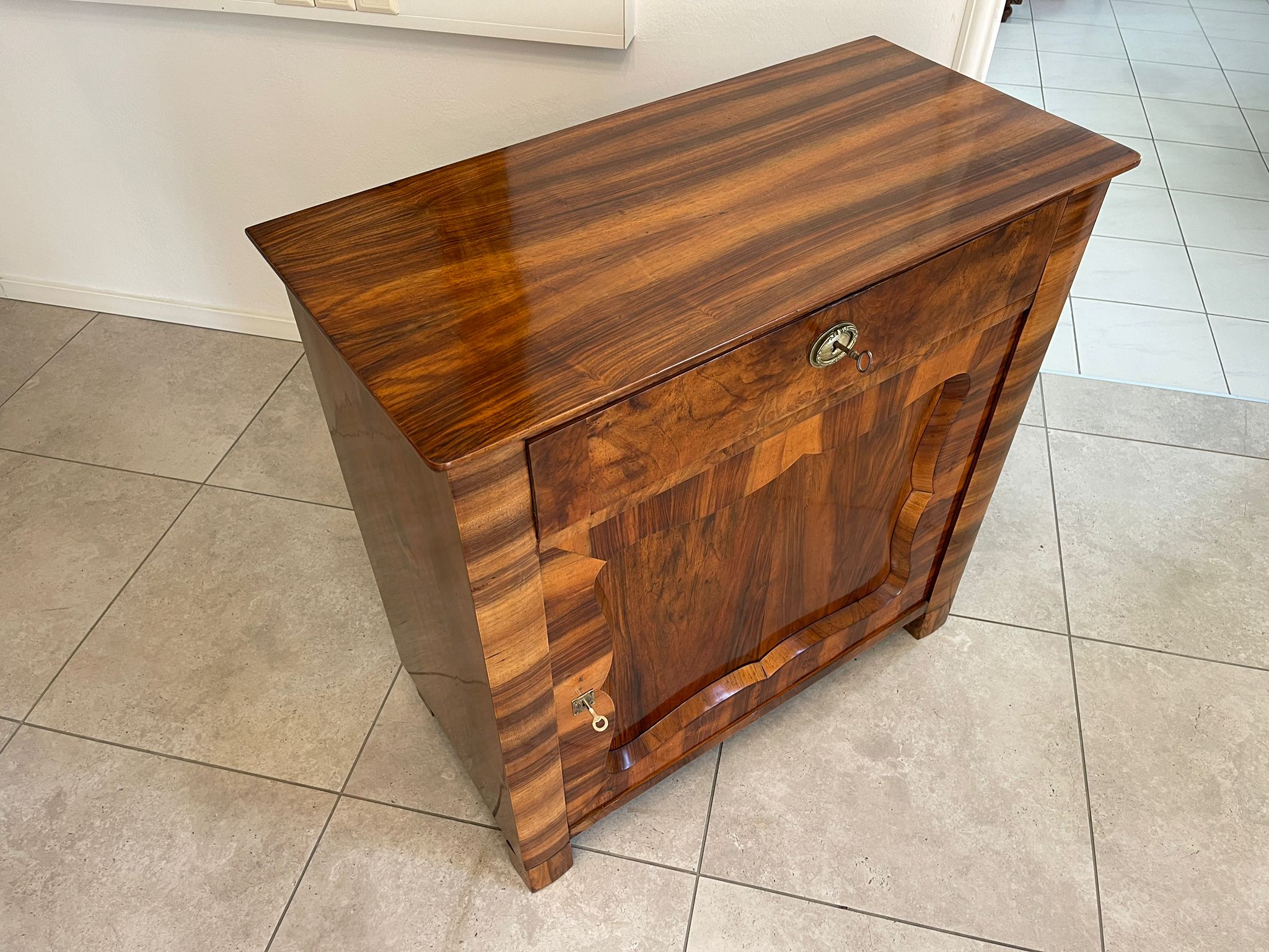 Oriiginales Biedermeier Trumeau Anrichte A4989