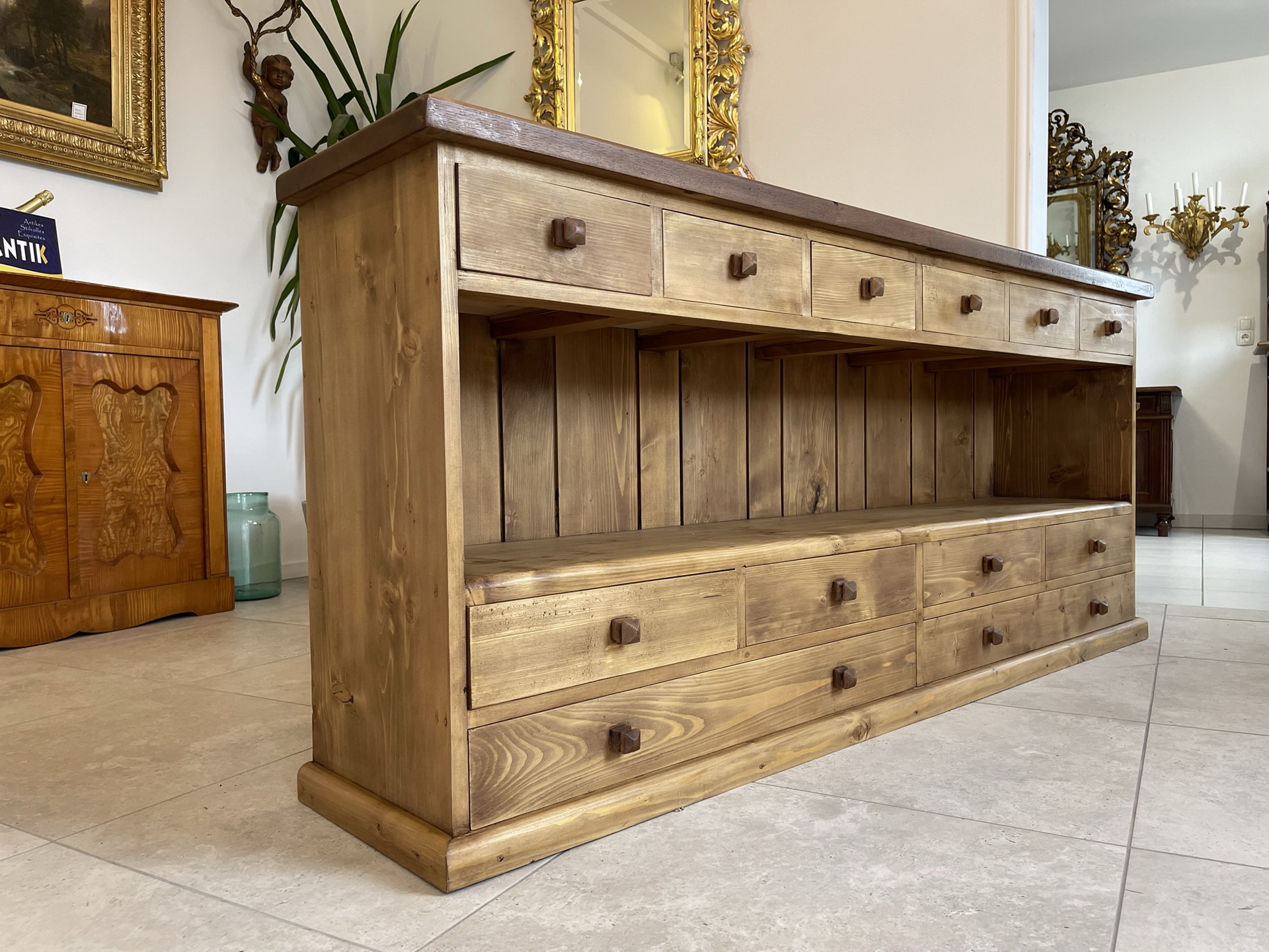 praktische 12 Laden Kommode Anrichte Sideboard B1215