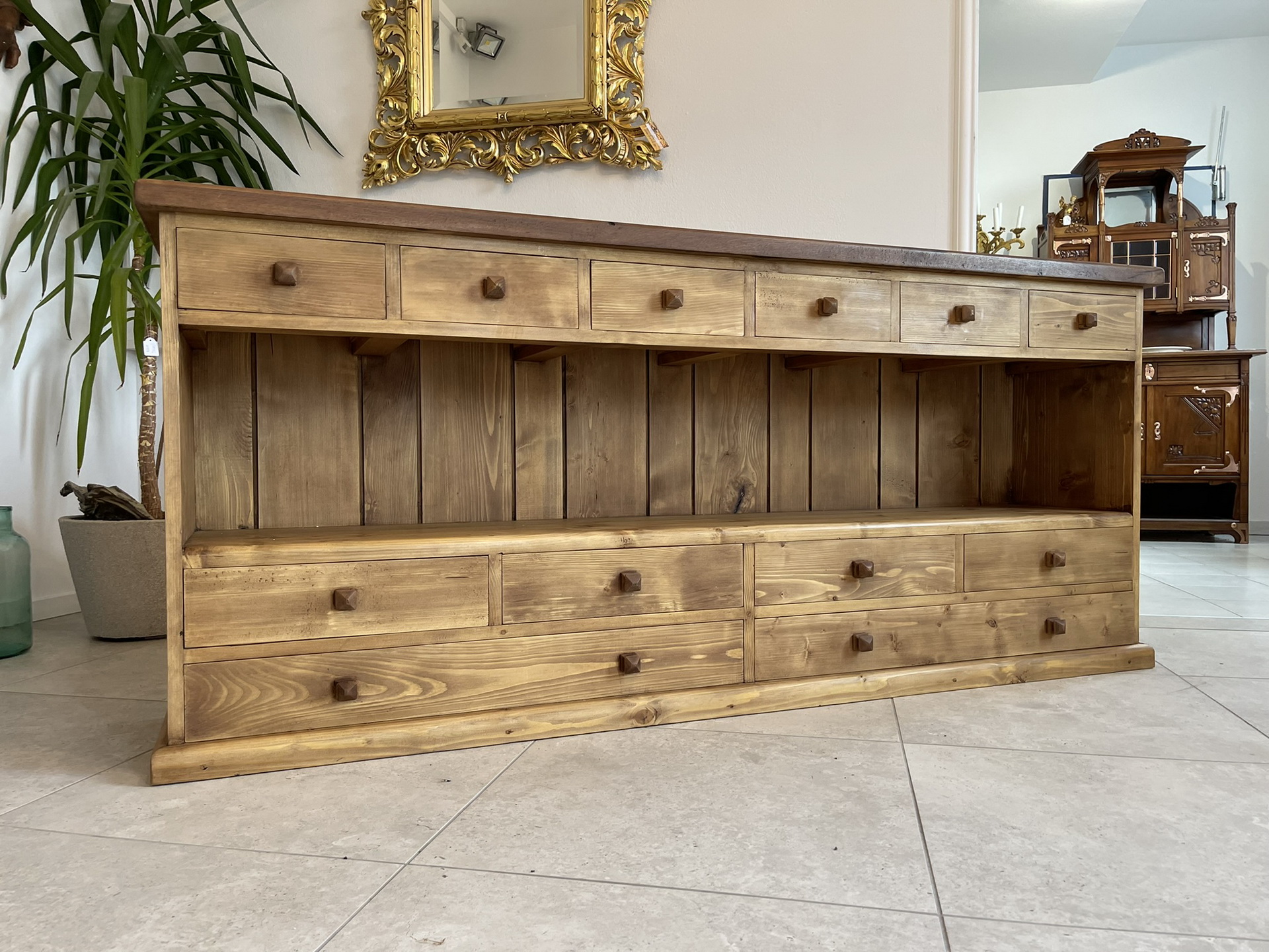 praktische 12 Laden Kommode Anrichte Sideboard B1215