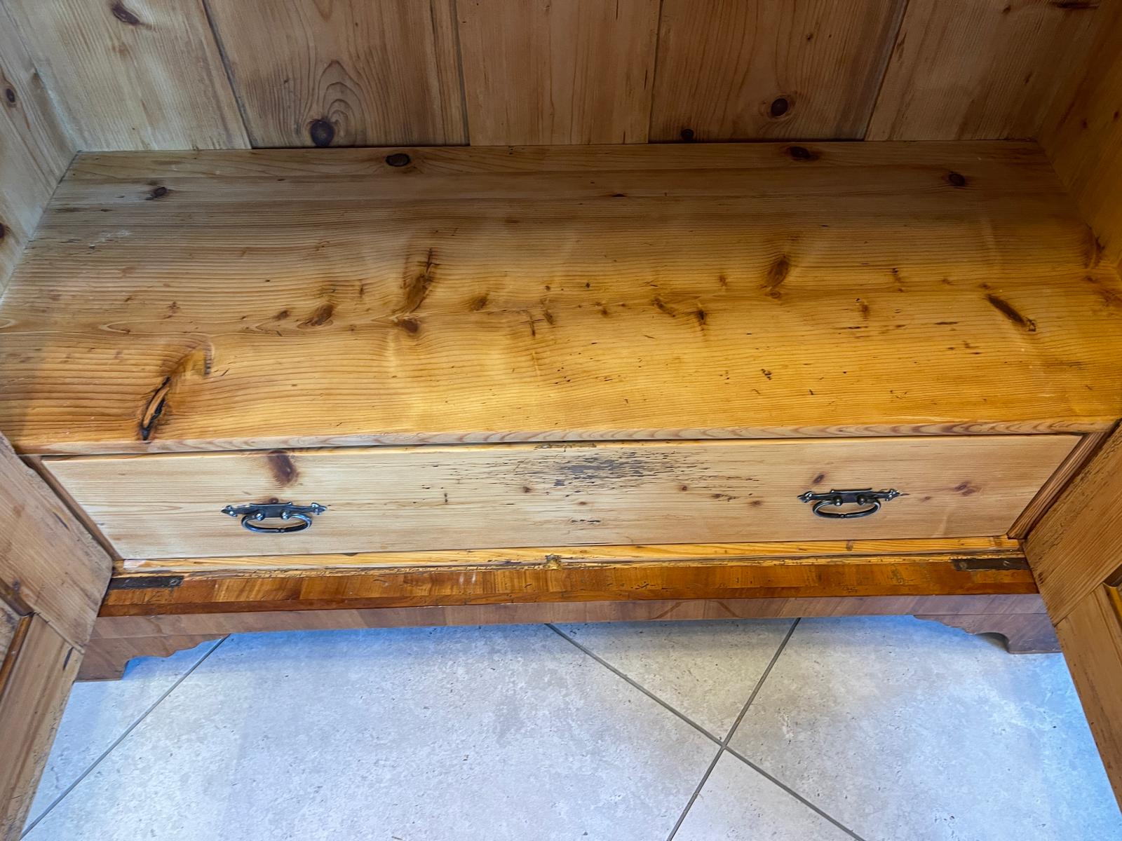 Sale Original Biedermeier Schrank Kasten Restauriert Kirschholz A5109