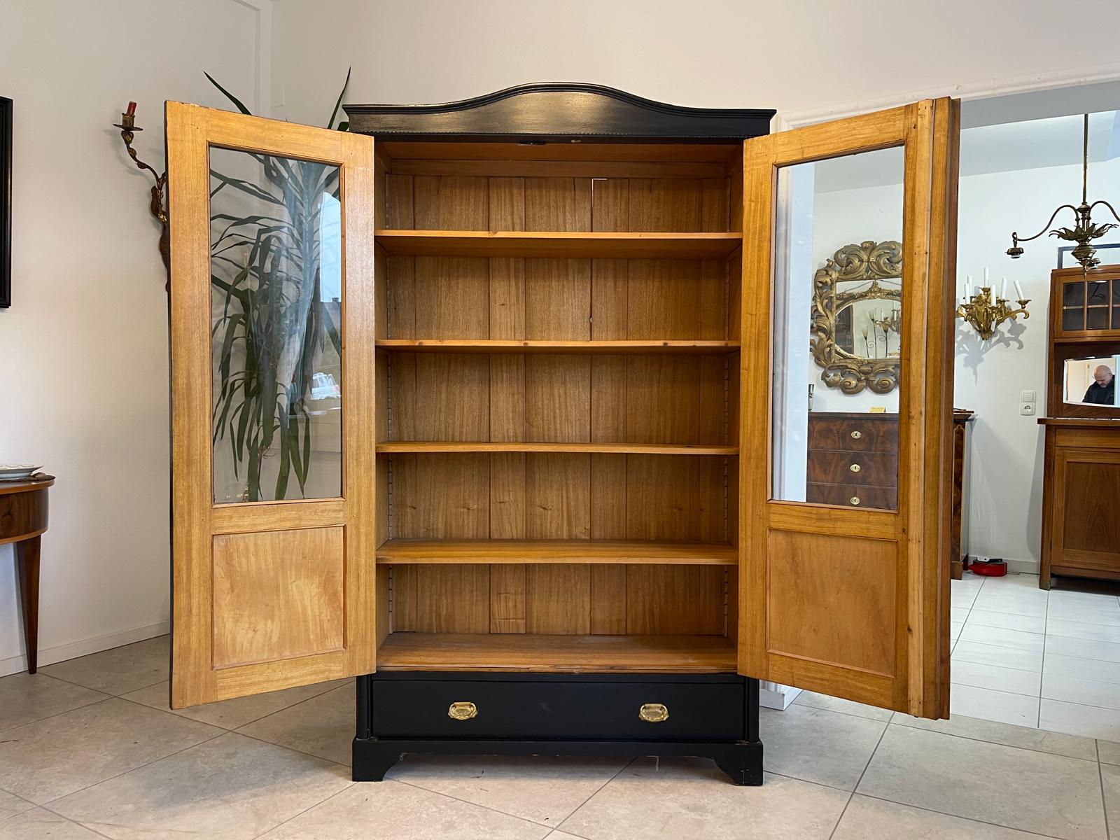 Sale Jugendstil Vitrine / Bücherschrank/ Antiquität E1030