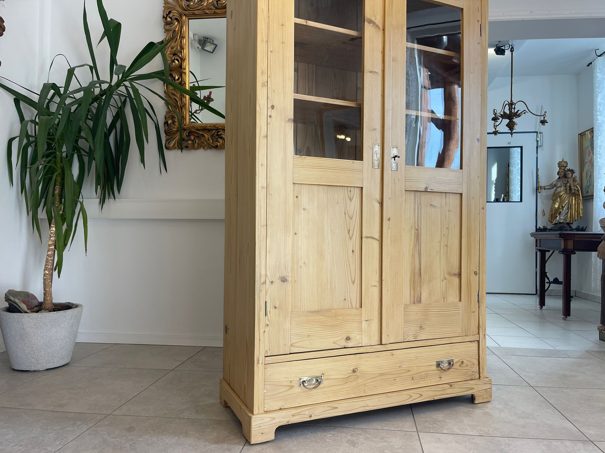 Bauernvitrine Vitrine Bauernvitrine Bücherschrank A4993