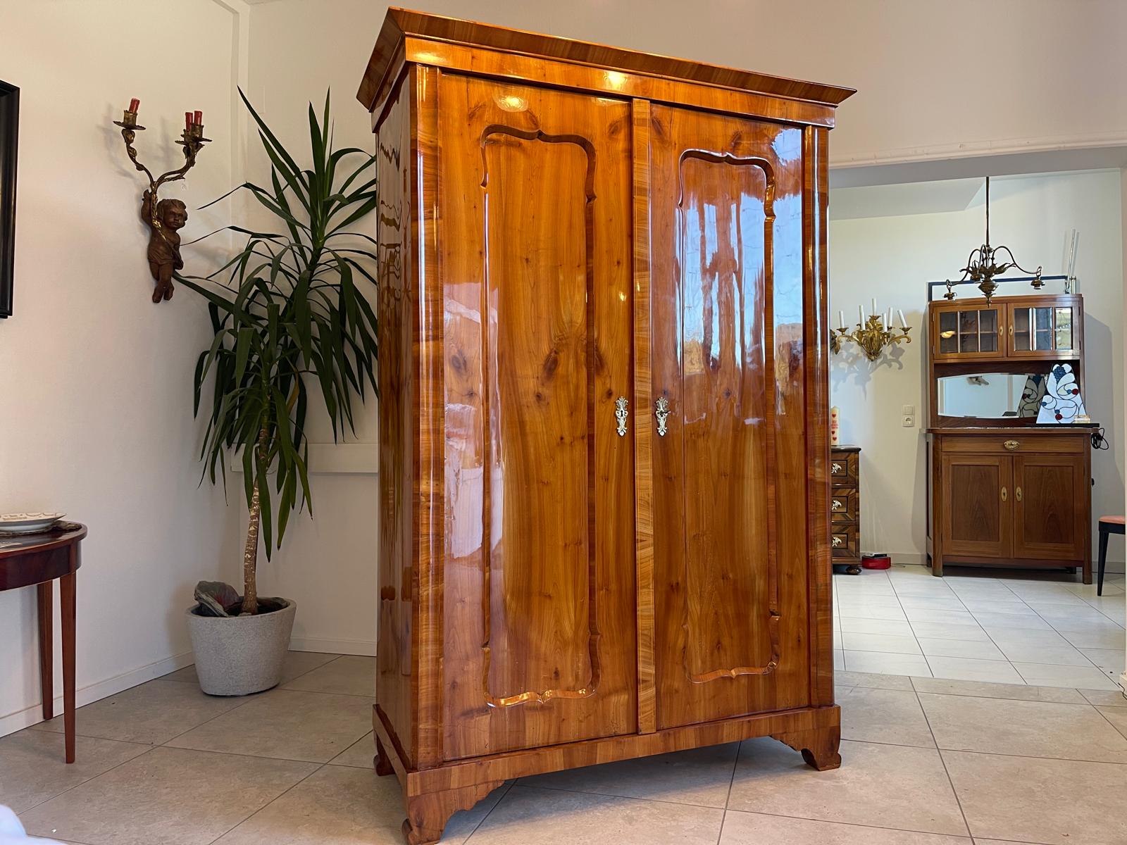 Sale Original Biedermeier Schrank Kasten Restauriert Kirschholz A5109