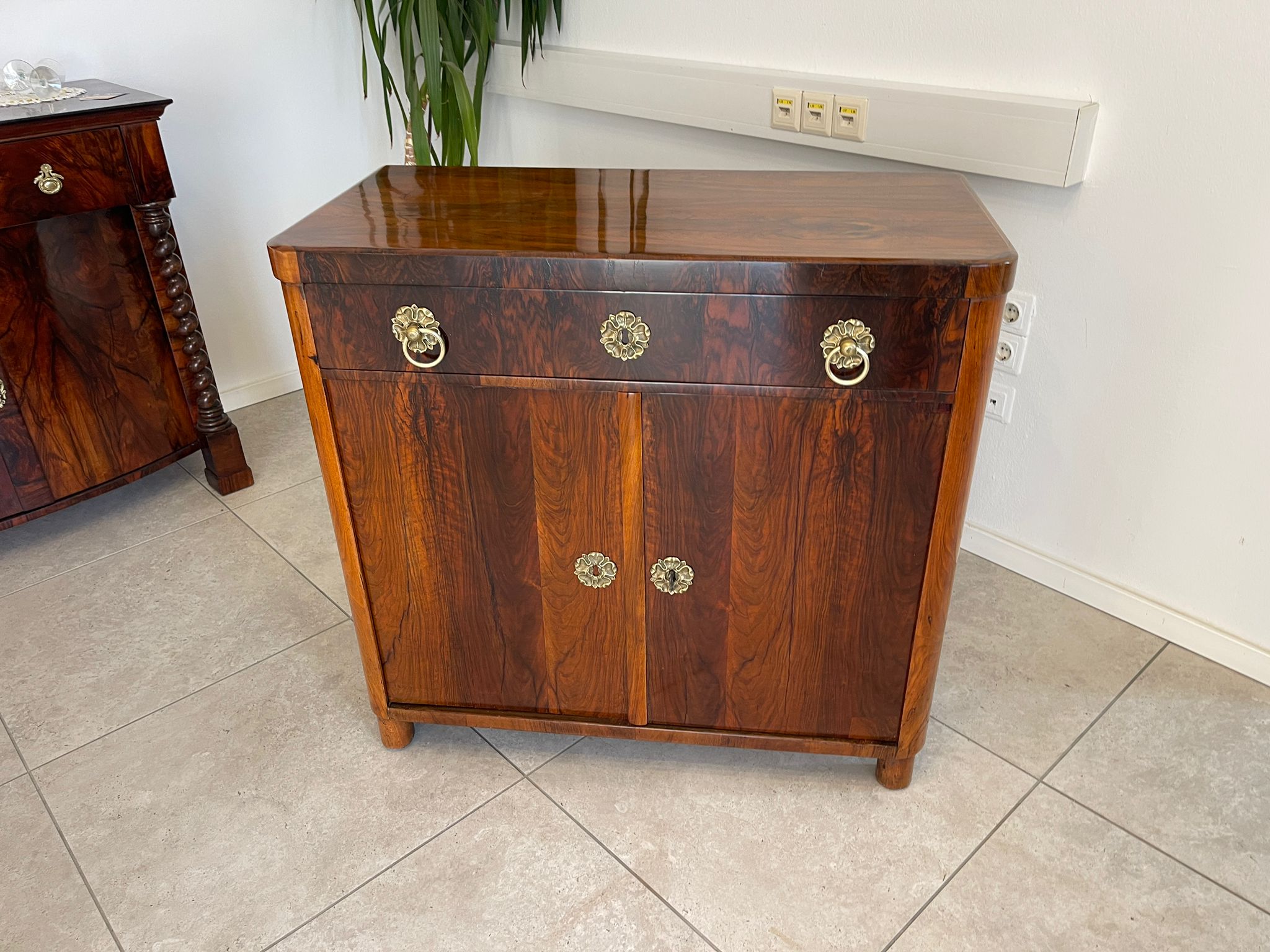 Originales Biedermeier Trumeau Anrichte Antiquität A4990